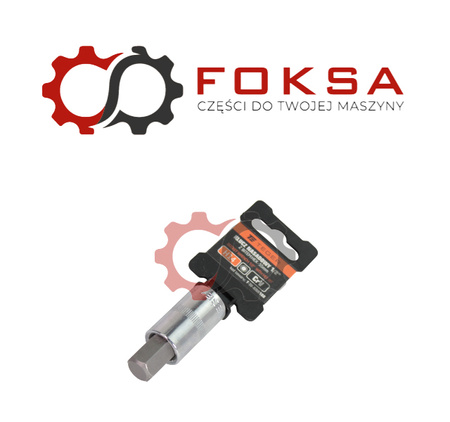 Klucz nasadowy 1/2" z bitem HEX 55 mm/H14 TEGER