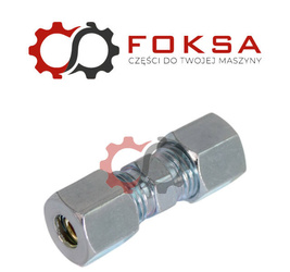 Złączka metalowa tekalanu awaryjna Fi 8mm