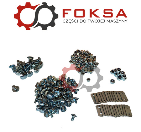 Zestaw noży do sieczkarni MWS