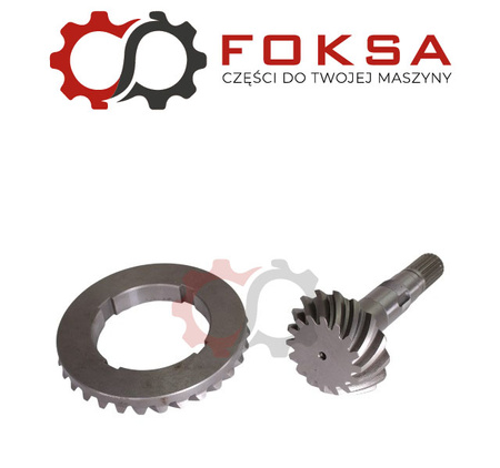 Wałek ataku z kołem talerzowym PQ