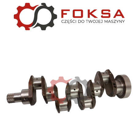 Wał korbowy silnika z panewkami