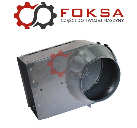 Dół elewatora bez klapki