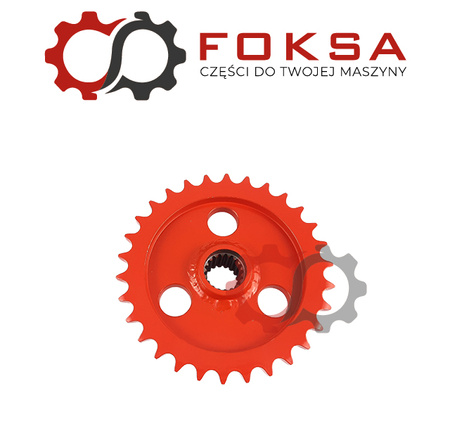 Koło zębate z wielofrezem