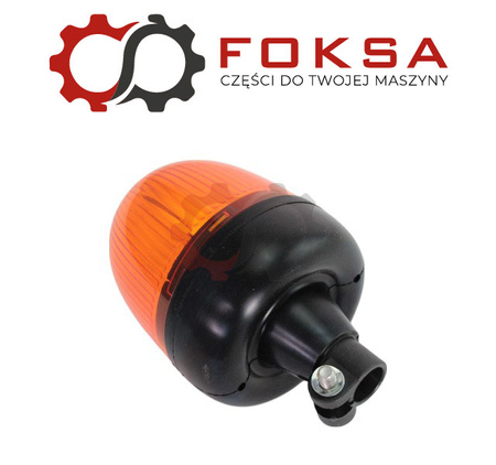 Lampa błyskowa obrotowa, mocowanie na trzpień, elastyczny uchwyt / kogut Hella