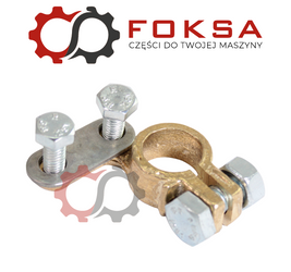 Klema mosiądz (-) wielka