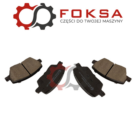 Klocki hamulcowe przód - zestaw