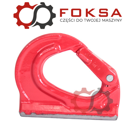 Hak do wspawania z zapadką 5T