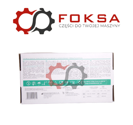 Rękawice nitrylowe diagnostyczne rozm. M