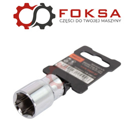 Klucz nasadowy 1/2" sześciokątny 19 mm TEGER