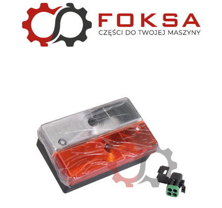 Lampa przednia z kierunkowskazem