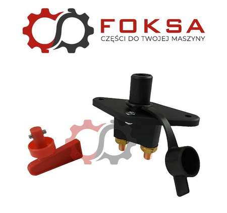 Odłącznik akumulatora / wyłącznik masy - hebel