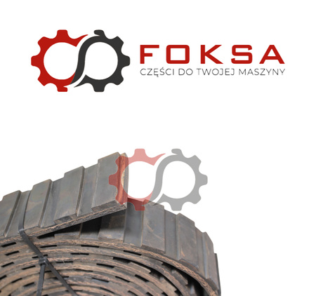 Taśma przenośnika szer. 60mm, wys. 8/12mm, frez 15/21mm