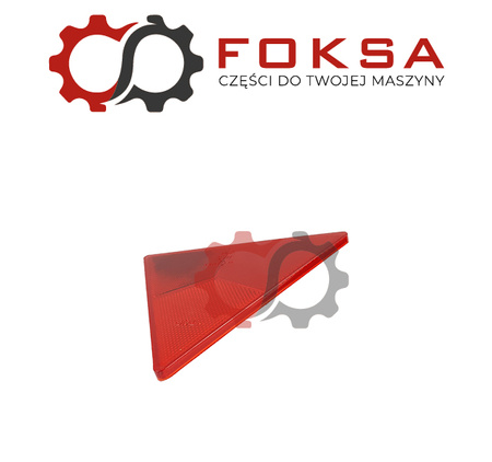 Trójkąt odblaskowy czerwony