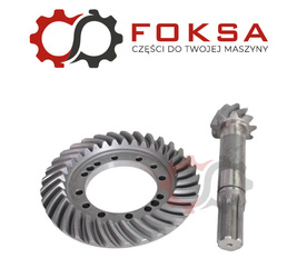 Wałek ataku z kołem talerzowym