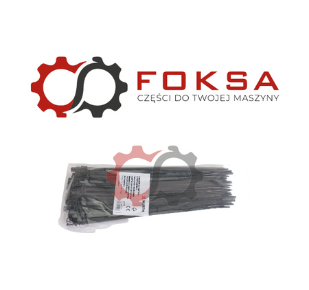 Opaska kablowa / trytytka WURTH - czarna (op 100 szt)