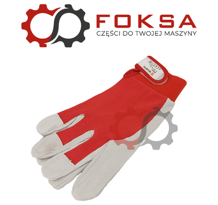 Rękawice skórzane na rzep 9 WURTH