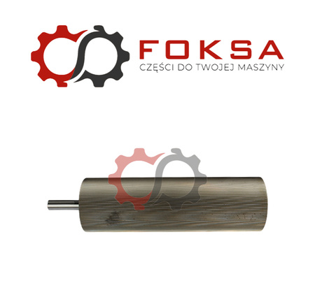 Walec do gniotownika - zęby skośne