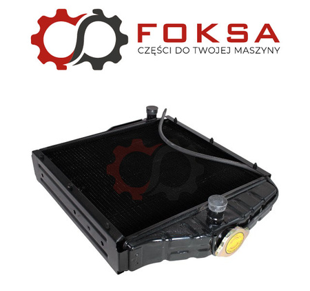 Chłodnica wody 4 rzędowa z korkiem