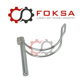 Zawleczka rurkowa 8x60mm - max. średnica rury 55mm