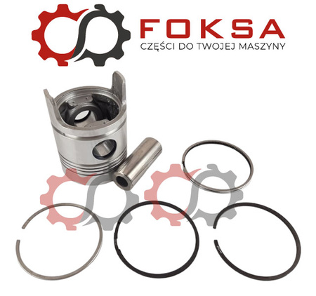 Tłok z pierścieniami