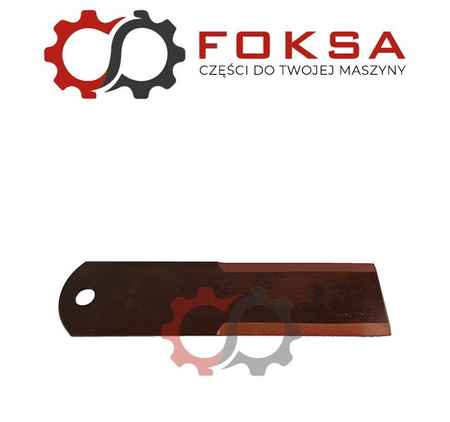 Nóż sieczkarni stały gładki Rasspe