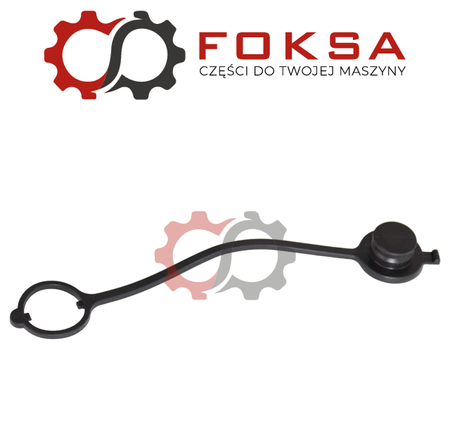 Pokrywa gniazda hydraulicznego / Osłona przeciwkurzowa - czarna