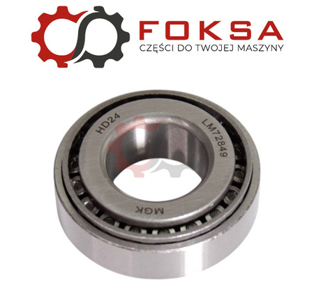 Łożysko stożkowe zwrotnicy