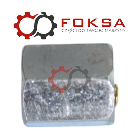 Złączka metalowa tekalanu Fi 4mm, M8x1,5