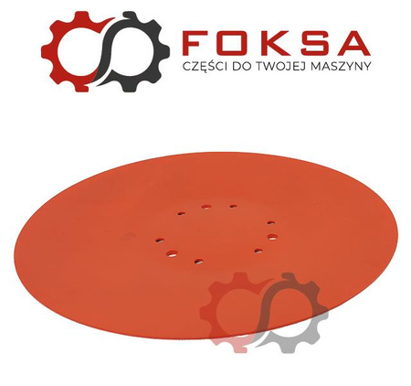 Talerz wysiewający metalowy