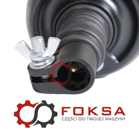 Lampa błyskowa, mocowanie na trzpień, elastyczny uchwyt / kogut