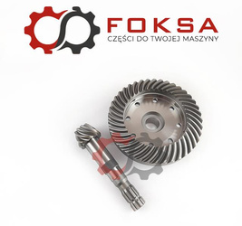 Wałek ataku z kołem talerzowym