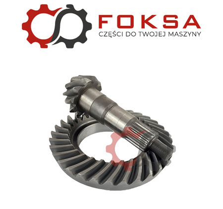 Wałek atakujący z kołem talerzowym