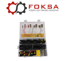 Zestaw gniazd i wtyczek elektrycznych - złacza hermetyczne