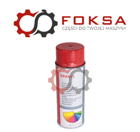 Farba / Lakier akrylowy w sprayu MF - czerwony