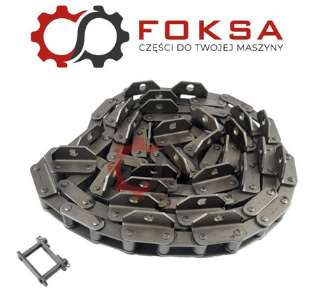 Łańcuch kompletny podajnika pochyłego