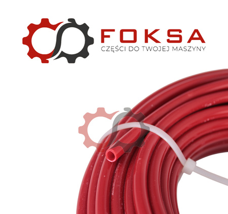 Przewód tekalanu Fi 8mm, czerwony