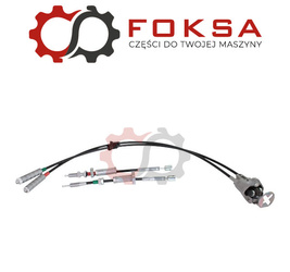 Dźwignia sterująca hydrauliką z linkami