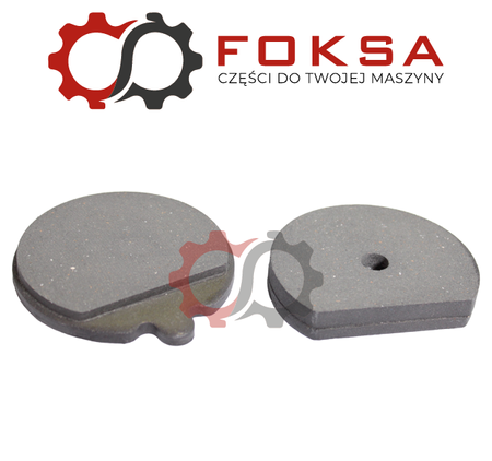 Klocki hamulca ręcznego okrągłe