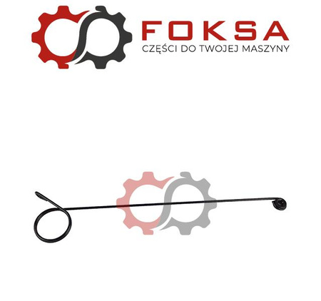 Sprężyna napinająca prosta