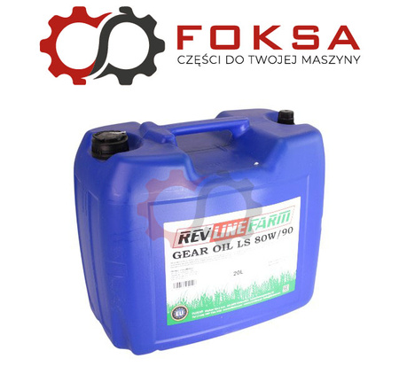 Olej przekładniowy 80W90 LS Revfarm 20L