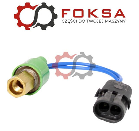 Czujnik niskiego ciśnienia klimatyzacji - niebieski