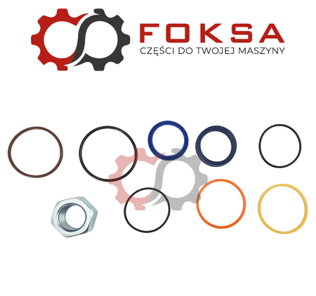 Zestaw uszczelek siłownika hydraulicznego środkowego