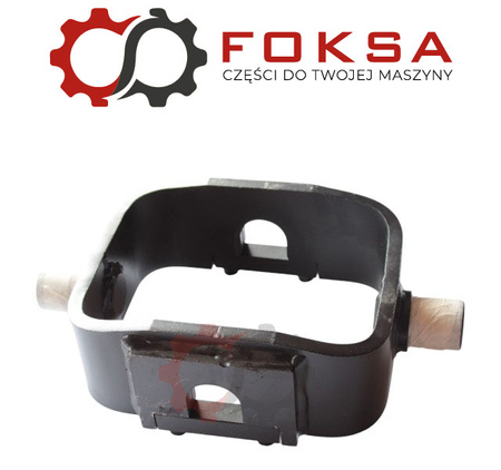 Siłownik wywrotu z kołyską, mocowaniem i ogranicznikiem wywrotu,