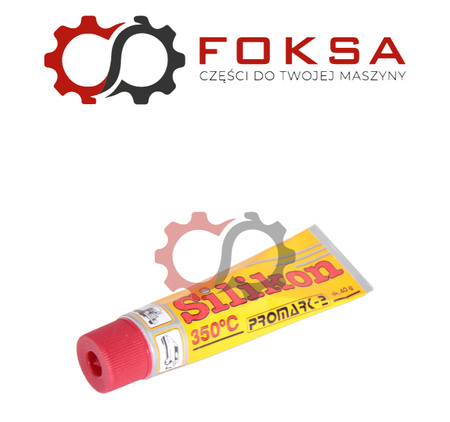 Silikon wysokotemperaturowy czerwony 40g