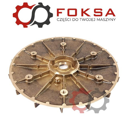 Mieszadło tarczy wysiewającej