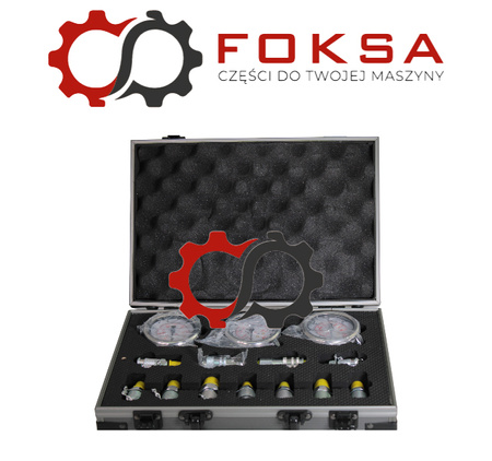 Walizka serwisowa - pomiar ciśnienia