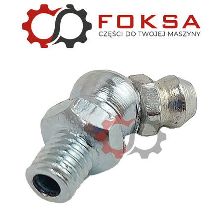 Smarowniczka / kalamitka M6x1 kąt 45st