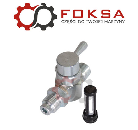 Kranik paliwa z filtrem