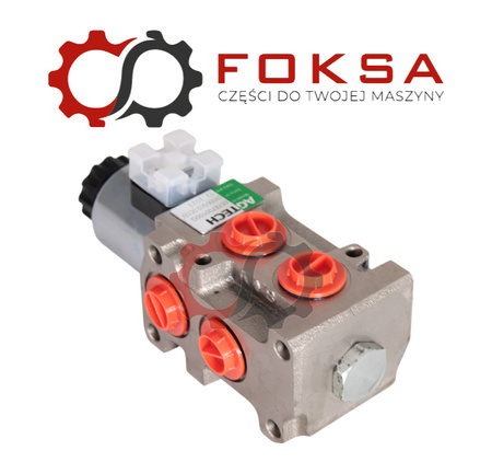 Zawór trzeciej sekcji ładowacza czołowego