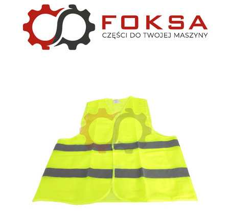 Kamizelka odblaskowa seledynowa